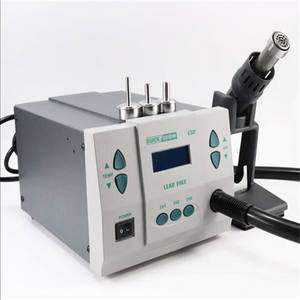 Pistola de ar quente 86chromew, estação de solda de aquecimento livre de chumbo, estação de retrabalho 1000w + bocal ic cpu, placa mãe, ferramenta de reparo de telefone - Product Image 1