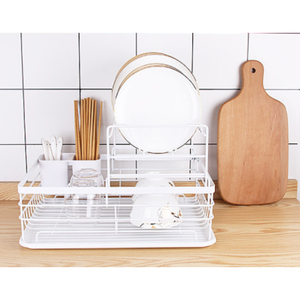 Escurridor de Platos de Cocina Multifuncional de Metal con Acabado de Doble Laca, Tipo Vertical, para Secar Vajilla, Platos y Tazones - Product Image 3