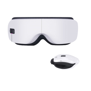 Masseur oculaire intelligent sans fil, pression d'air, vibration, chaleur, contrôle de la minuterie, charge USB de type C, batterie 500 mAh pour les cernes - Product Image 1