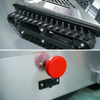 Tondeuse à gazon sans fil à télécommande, monocylindre, en acier inoxydable anti-corrosion, pour les espaces verts municipaux