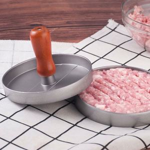 Molde para Hamburguesas de 9 cm, Prensa para Hamburguesas de Aleación de Aluminio de Grado Alimenticio, Inyectores de Carne, Máquina para Hacer Hamburguesas para el Hogar y la Cocina - Product Image 4