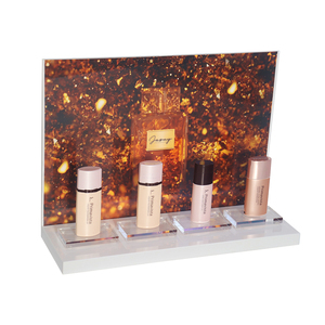 Mỹ phẩm chất lượng cao Acrylic sản phẩm chăm sóc da hiển thị tủ vẻ đẹp Nước hoa hiển thị đứng - Product Image 5