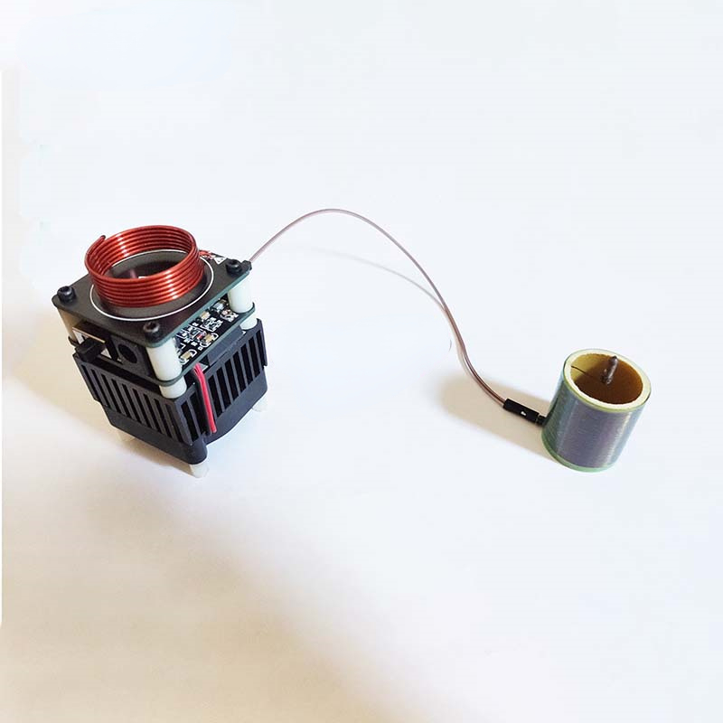 テスラコイル　ハンディタイプ　プラズマ放電　　プラズマ放電強弱　パルス変更 テスラコイル ハンディタイプ プラズマ放電 プラズマ放電強弱 パルス