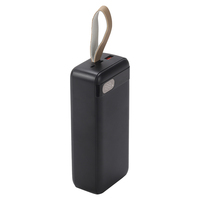 Batterie Li-Polymère 2A 30000mAh en Gros avec Câble Connecteur 3-en-1, Power Bank à Charge Rapide, Affichage LED Portable, Type-C Universel