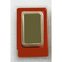 Barres d'or suisses non magnétiques, emballage scellé, plaqué or 24 carats, 1 oz, 5g, 10g, 20g, 31g, 50g, 100g
