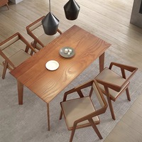 Meilleure Vente Chaise de Salle à Manger Moderne de Luxe en Bois Massif avec Dossier et Accoudoirs en Cuir Inclinables pour la Maison, la Chambre, le Bureau, le Restaurant