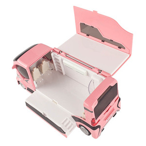 1: modèle de caravane de voyage en alliage à échelle 20, jouets KDW <span class=keywords><strong>Mini</strong></span> moulé sous pression en métal, ensemble de jouets de véhicule de vacances de tourisme - Product Image 4