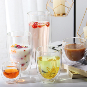 Aeofa <span class=keywords><strong>verres</strong></span> à expresso à <span class=keywords><strong>double</strong></span> <span class=keywords><strong>paroi</strong></span> tasse en verre borosilicate à <span class=keywords><strong>double</strong></span> <span class=keywords><strong>paroi</strong></span> résistant à la chaleur tasse à café en verre à <span class=keywords><strong>double</strong></span> <span class=keywords><strong>paroi</strong></span> - Product Image 6