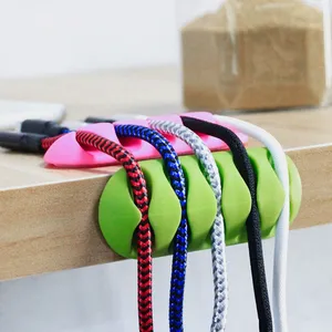 Cable Clips Cord Organizer Cable Management Wire Holder Durable Self-Adhesive Desk Cable Organizer