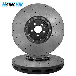 Pour mise à niveau des kits de gros disques de frein avant 420*40mm OEM 4K0615301S en céramique carbone, garantie 1 an pour <span class=keywords><strong>Audi</strong></span> RS6 Avant - Product Image 4