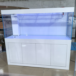סיטונאי 250 להתאמה אישית 300 גלון אקווריום בית גדול לבן ברור זכוכית ארוונה עם מערכת סינון - Product Image 6