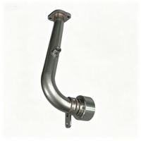Ensemble de tuyau d'échappement de moteur de haute qualité 1013236335 pour l'échappement du moteur, avec support de capteur, support et bride