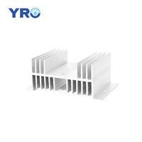 Radiateur de chaleur monophasé en aluminium YRO pour dissipateur de chaleur en aluminium à diode solaire 55A