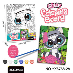 MILI caliente Diy pintado niños juguetes educativos Diy para colorear creativo Graffiti oso juguetes tablero de dibujo para niños pizarra Juguetes - Product Image 4