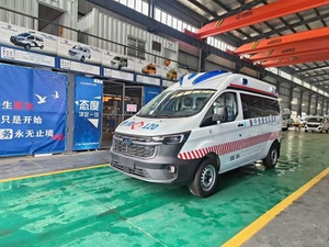 Ambulancia diésel a precio de fábrica, 4X2, vehículo de traslado médico, ambulancia automática con volante a la derecha - Product Image 6