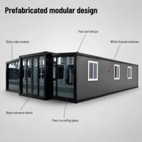 Maisons préfabriquées extensibles de 20, 30 et 40 pieds à prix réduit, conteneurs habitables entièrement préfabriqués avec salle de bain, maisons préfabriquées de luxe modernes