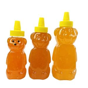 Wholesale <strong>Bear</strong> Shaped PET Plastic Bottle Empty Plastic <strong>Honey</strong> 240ml 360ml 500ml - Product Image 1