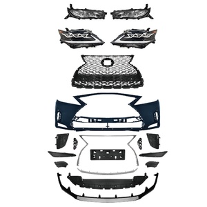 Parachoques Delanteros para Automóviles Modelo 2020 para Actualización de 09-15 en Estado Nuevo, con Faros de Triple Ojo y Conjunto de Parachoques Delantero Nuevo R - Product Image 1