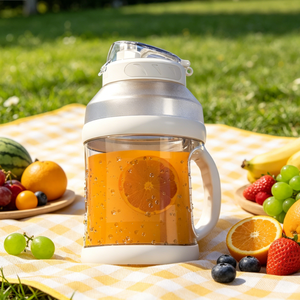 Vaso Mezclador Portátil de Doble Función de 2L con Base de Motor Desmontable para el Hogar y Exteriores - Product Image 2