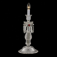 Lampe de table en cristal K9 vert vintage, style bougie, pour hôtel, banquet, mariage, décoration de villa