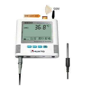 Kênh đôi màn hình nhiệt độ với GSM điện thoại SMS cảnh báo - Product Image 3