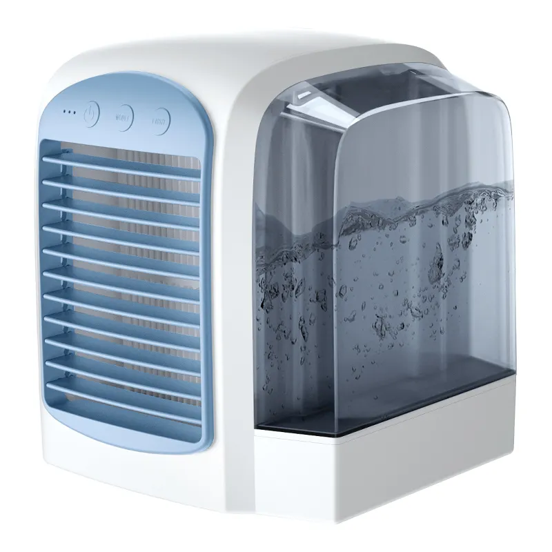 Climatiseur portable USB, Mini ventilateur de refroidissement de l'air, pour la maison, le bureau, personnel, 1 pièce, été