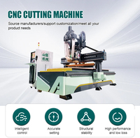 Router CNC ATC Nuevo con Certificación CE, NC Studio |   Aspiradora de perforación de 9 cabezales |   Procesamiento de Muebles de Alta Precisión |   Engranaje del Motor