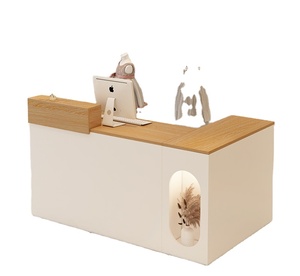 <span class=keywords><strong>Comptoir</strong></span> de réception moderne blanc, <span class=keywords><strong>prix</strong></span> économique, <span class=keywords><strong>comptoir</strong></span> en <span class=keywords><strong>bois</strong></span> durable pour caissier, pour salons de beauté, bureaux, hôpitaux, centres commerciaux - Product Image 1