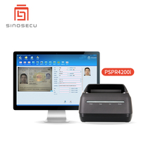 Sinosec- sistema de entrada de datos de pasaporte, solución todo en uno con software y lector de pasaporte