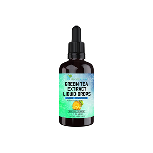 Wholesale Custom Green Tea Extract Drops Liquid Contains 250 mg Green Tea Extract Digestion Support Workout Support - Product Image 1