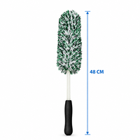 Brosse de nettoyage de roues en microfibre pelucheuse tricolore Esun Car Detailing