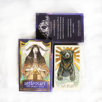 Jeu de cartes de tarot moderne personnalisé, jeux de société en anglais pour cadeau de famille, fête, jeu de cartes