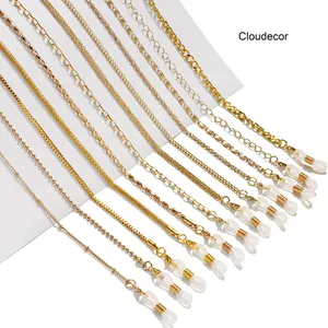 2022 Модная Золотая цепочка для солнцезащитных очков подвесная цепочка для очков ожерелье-держатель для очков новые очки ювелирные изделия для женщин