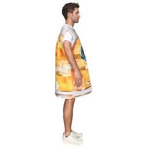 Costume de mascotte de bière glacée pour homme adulte, idéal pour l'Oktoberfest et les fêtes d'Halloween - Product Image 4