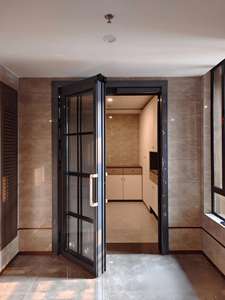 Puerta <span class=keywords><strong>PT</strong></span> de Alta Calidad, Duradera, con Doble Vidrio Templado, Antirrayaduras, Impermeable, con Marco de Aleación de Aluminio para Cocina, Baño u Oficina, Puerta PD - Product Image 5