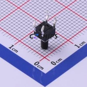 TC-1109-B-I Tactile <b>Switch</b> Through hole-4P,4.5x4.5mm <b>Switch</b> Single Pole Single Throw Round Button 1.6N Through Hole - Product Image 2