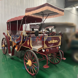 Customized ZHENDA Sightseeing Outdoor Tourist European Electric Royal Carriage for Weddings Horse Drawn Carriage From Henan - Product Image 5