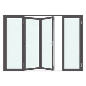 Porte à persiennes en aluminium système <span class=keywords><strong>aluk</strong></span> portes et fenêtres pliantes en aluminium - Product Image 6