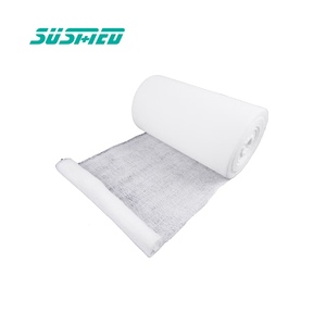 شريط هامش مضلع مضغوط بشريط هامش طبي ممتص عالي الجودة لفافة قطنية - Product Image 1