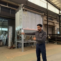 Sac de nettoyage de conduits d'air avec ventilateur pour l'agrandie diffusion de solutions de traitement de la poussière dans l'exploitation minière et la menuiserie