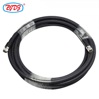 Werkseitig N Typ/UHF SO-239 PL259/4.3-10 MINI DIN/7/16 DIN-Stecker Buchse 90 Grad für 1/2 "super flexible Kabel baugruppe
