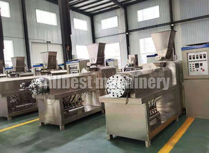 Extrudeuse puissante pour la production de nouilles italiennes sèches et machines de fabrication de pâtes de maïs pour la production de macaroni frais - Product Image 3