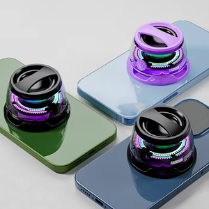 Mini haut-parleur sans fil <span class=keywords><strong>Portable</strong></span> haut-parleur dent bleue éclairage Rgb support de téléphone magnétique <span class=keywords><strong>Portable</strong></span> lecteur Audio de lecture - Product Image 2