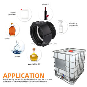 Promotion : Raccord rapide en polypropylène DN50 2" (60mm) pour réservoir IBC, avec filetage mâle grossier BSP et tête femelle S60X6 - Product Image 6