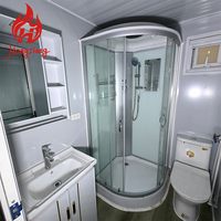 Grande maison préfabriquée extensible de 20 pieds ou 40 pieds, deux chambres, en vente, maison préfabriquée portable, maison résidentielle portable