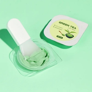 Mascarilla Facial de Arcilla Natural y Orgánica de Marca Privada, Mascarilla de Rosa, Té Verde, Aguacate y Cúrcuma, Kit de Mascarillas Faciales - Product Image 4