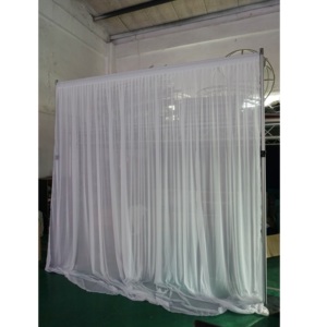 Aluminum exhibition booth pipe and drape <b>backdrop</b> <b>stand</b> system - Product Image 1