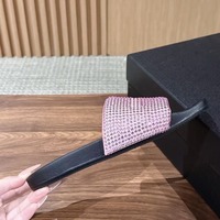 Nouvelles sandales à talons hauts pour femmes avec strass, plateforme épaisse et design en forme de gâteau, chaussures tendance pour femmes