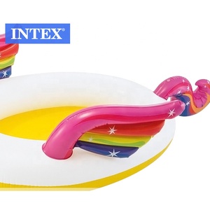 <span class=keywords><strong>Intex</strong></span>-piscina hinchable de colores para niños, piscina hinchable con pulverizador de unicornio místico para bebés, 57441 - Product Image 3