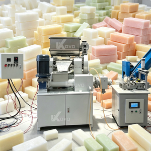 Machine à fabriquer du savon entièrement automatique <span class=keywords><strong>LOVO</strong></span>, petite taille, avec découpeuse, capacité 100-300 kg/h - Ligne compacte pour savon en barre (longue durée de vie) - Product Image 1